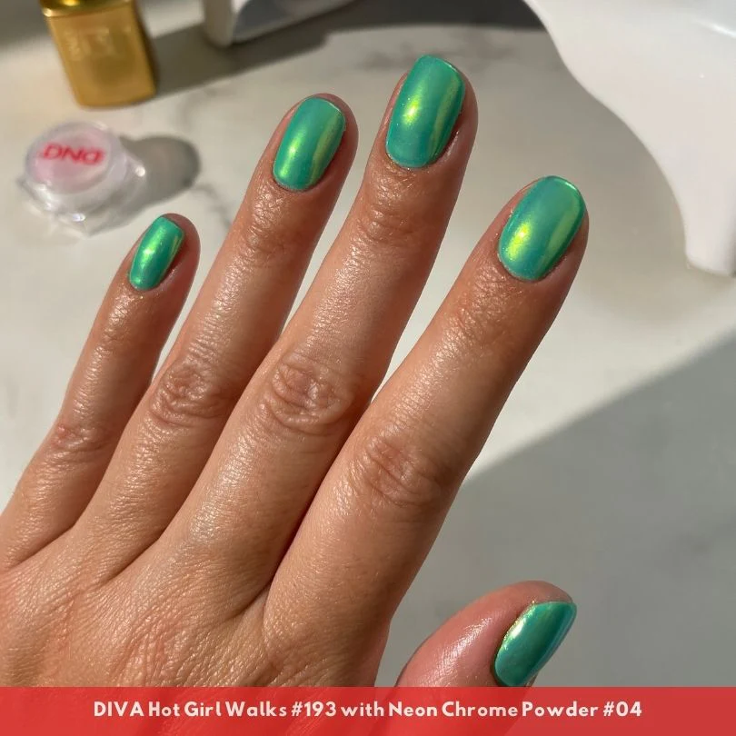 DND Chrome Powder — Neon #01 (12pcs.) - Image 7
