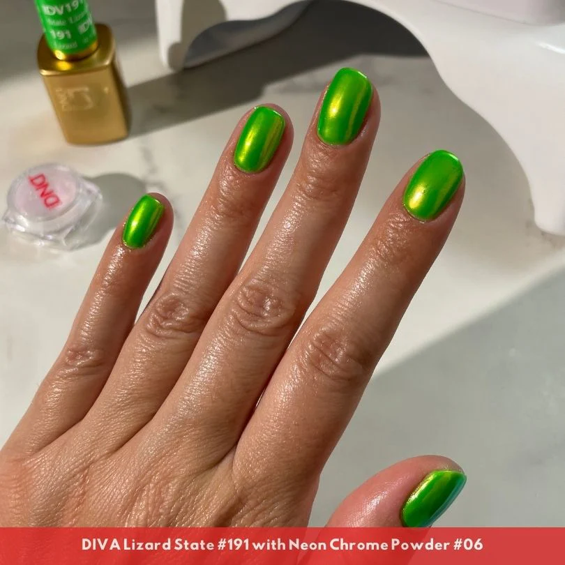 DND Chrome Powder — Neon #01 (12pcs.) - Image 8