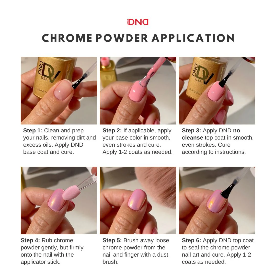 DND Chrome Powder — Neon #01 (12pcs.) - Image 10