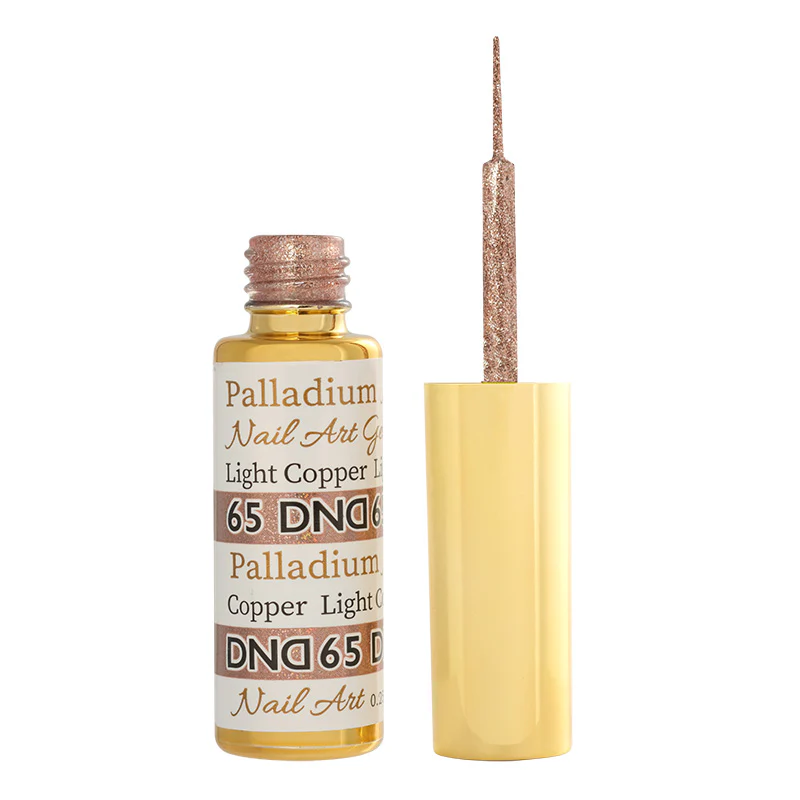 DND65 - Palladium Light Copper Gel Art Liner